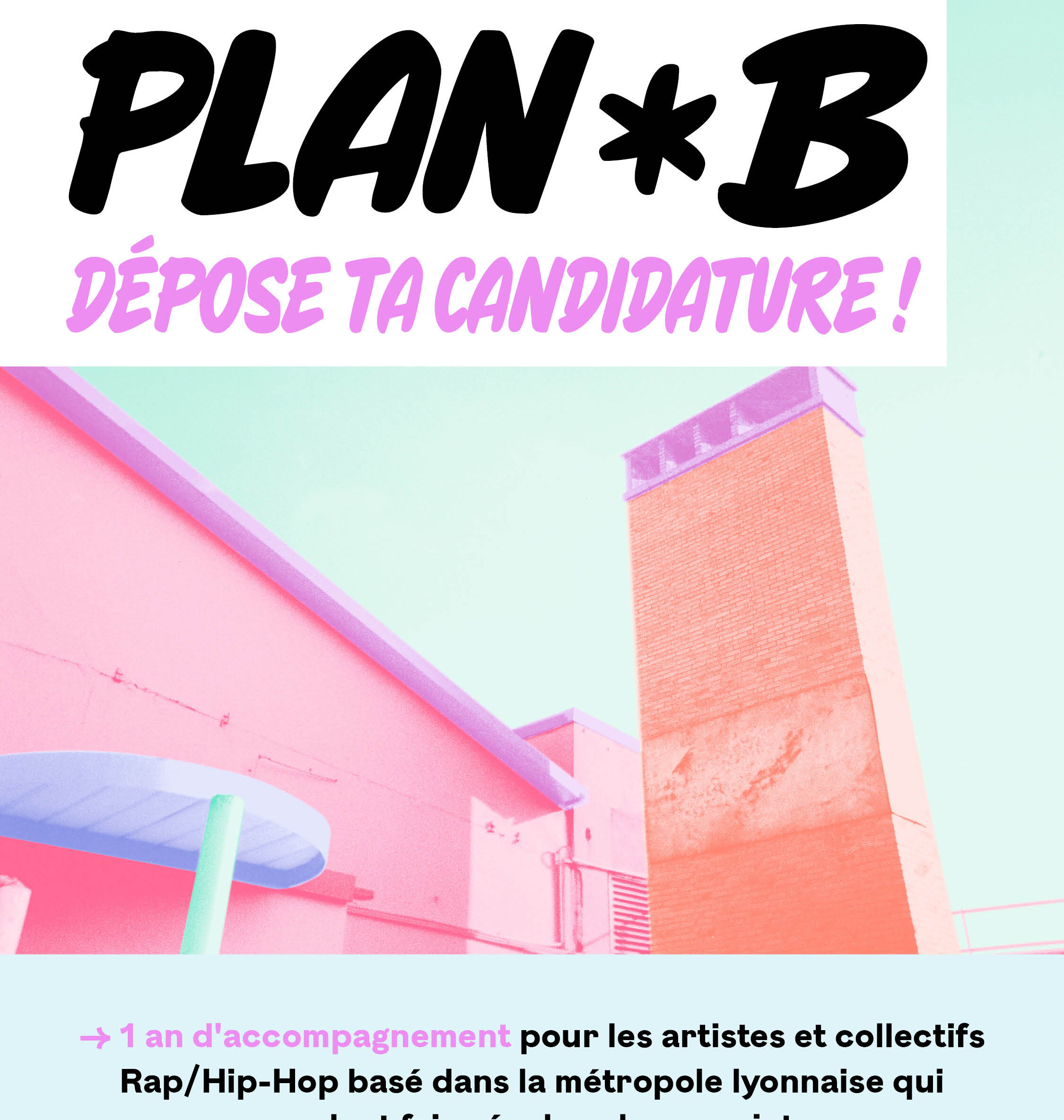 PLAN B : CANDIDATURES OUVERTES 🚨 sur Instagram