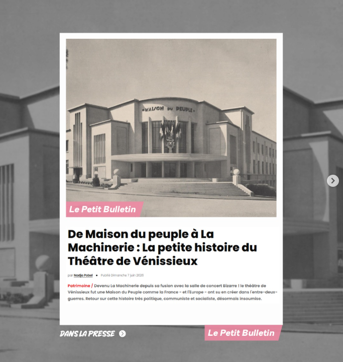 Saviez-vous que La Machinerie a près d’un siècle d’histoire ? 👀 sur Instagram